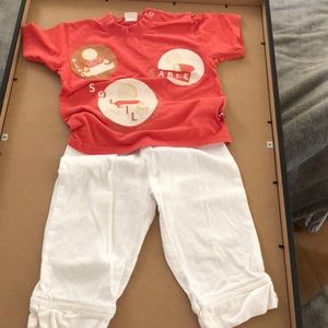 Unisex Confetti, 3 Pommes outfit made in France 3A